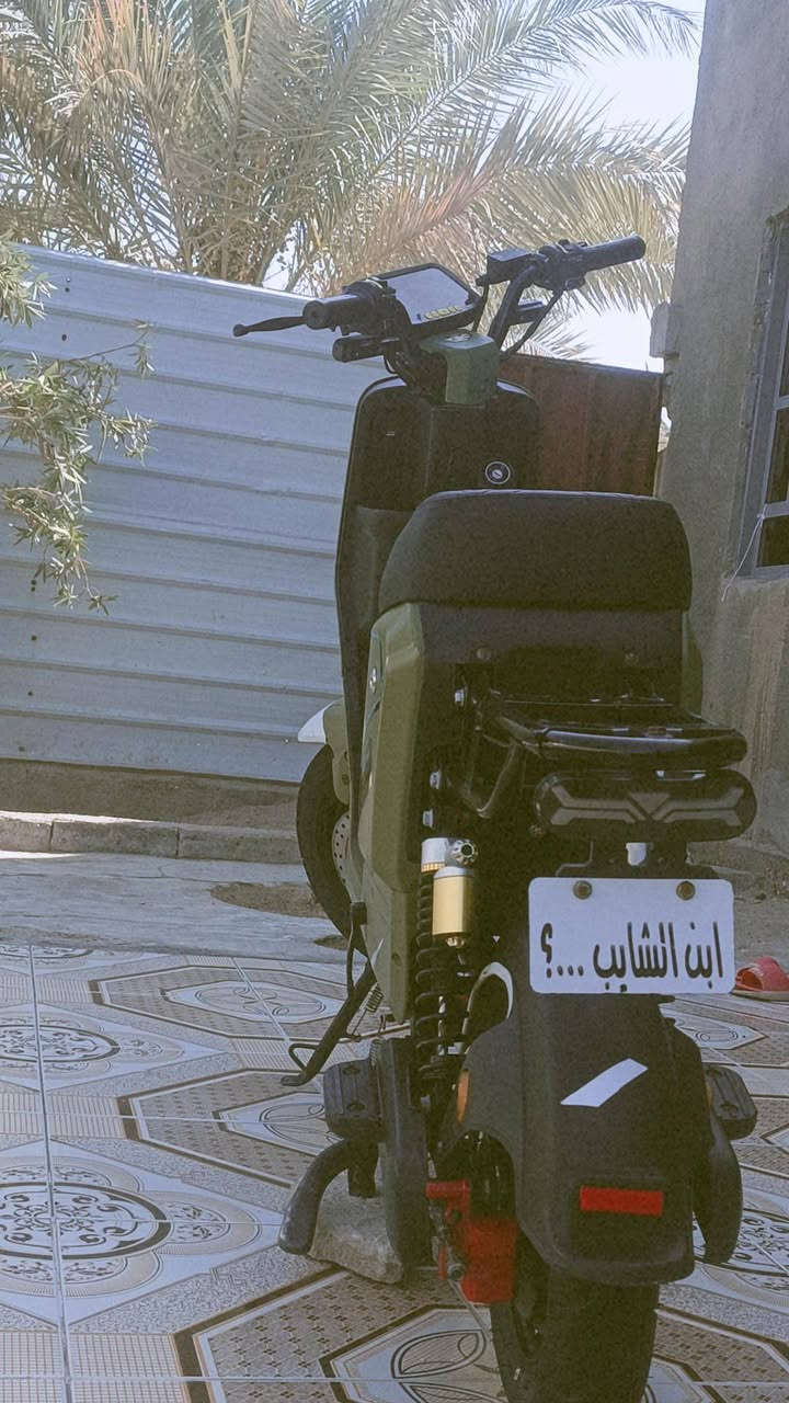 ابدراجة R92026تايرات جدد بطاريات جدد بعدهن السعر400بيها مجال التواصل ‏‪***********‬‏ وتساب فقط العنوان البصره الهارثه
