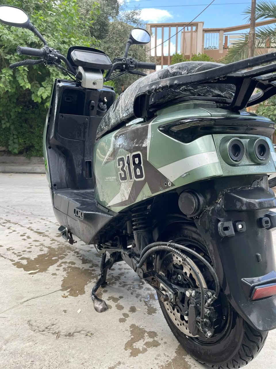بسعر#450 وبي مجال للطيبين
ماطور شحن 318 
موديل : 2025
عدد البطاريات : 6
كل بطارية 24 امبير
الماطور بي ملاحظات خفيفة
مثبت سرعة🔥
قوة الملف : 2000🔥
مرايات جديدة✅
تايرات جديدة✅
السرعة الحقيقة 80
للاستفسار خاص او على الرقم 
***********
