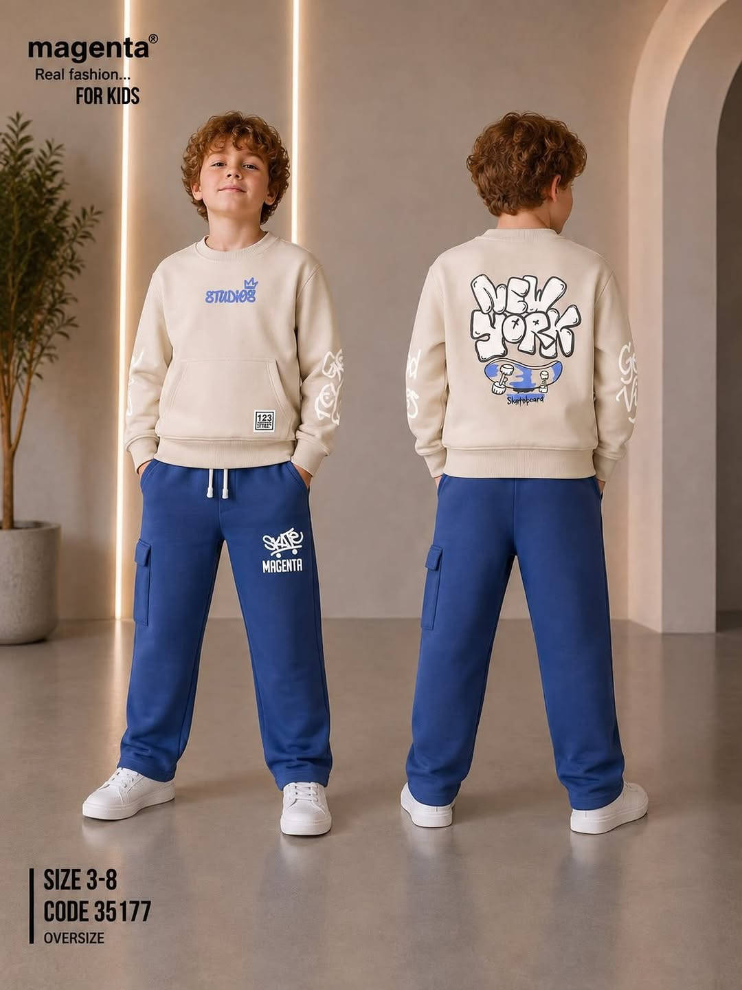 تراك ولادي شتائي 
القياس 3-4-5‎-6-7-8 سنة
القمه✅
ضمان الجودة الاصلية
📍العنوان: النجف الاشرف/حي السلام/فرع ابو الدجاج /مقابل مكتبة
النباهة
تتوفر خدمة توصيل 🚚 
النجف (3 الاف)
محافظات (5 الاف)
:***********☎️
فرعنا الثاني تجهيز كامل لحديثي الولادة 👇
alqimafor_baby، *********** 
#العراق #النجف #توصيل_جميع_محافظات_العراق #القمة_بيبي⁩⁩⁩⁩⁩⁩⁩⁩⁩⁩
