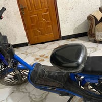 دراجة شحن • ٥ بطاريات • شغال