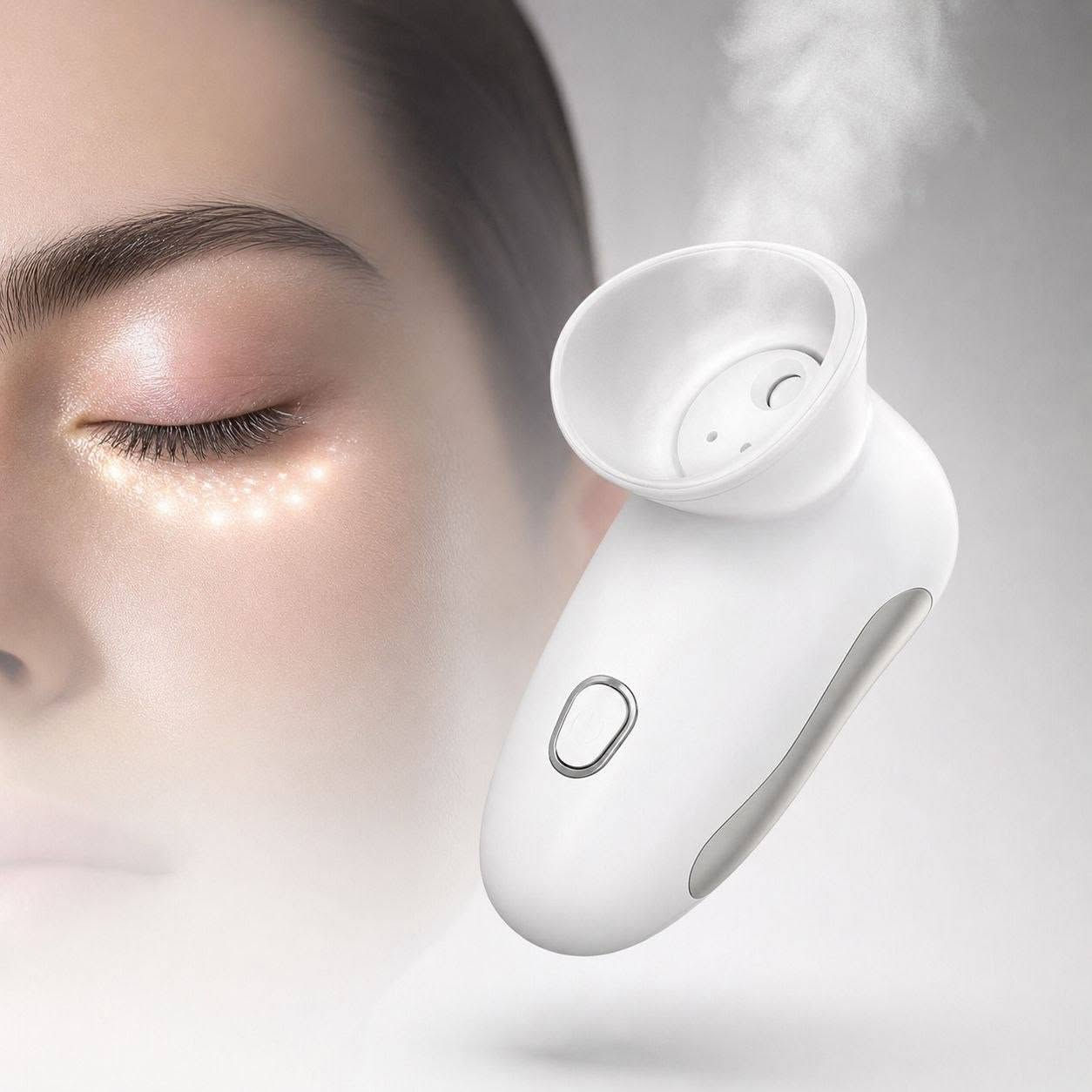 #جهاز #تنظيف و #ترطيب العين بالبخار المحمول (Nebulized Eye Wash Device)

• جهاز عملي لتنظيف وترطيب العين بتقنية الرذاذ (Nebulized) بشكل مريح. 
    
• يدعم وضعين: ترطيب العين (Eye lubrication) وغسل مع تدليك (Eye wash massage)
    
• #تصميم مدمج مع كوب سيليكون #مخصص للعين لسهولة الاستخدام. 
    
• #يعمل بزر تشغيل واحد مع مؤشرات إضاءة للحالة. 
    
• #خزان سائل بسعة تقريبية 8 مل للاستخدام المتكرر. 
    
• #مناسب للاستخدام اليدوي مع تصميم خفيف وسهل الحمل. 

• #اسم المنتج: Nebulized Moisturizing Eye Wash Instrument
• #الموديل: YY070
• #الفولتية: 5V
• #التيار: 1A
• #القدرة: 2W
• #البطارية: ليثيوم بوليمر 3.7V – 500mAh
• سعة خزان الرذاذ: تقريبًا 8 مل
• #سعة كوب العين السيليكون: تقريبًا 17 مل
• #الوزن: 95 غرام

#محتويات العلبة:
• جهاز تنظيف العين. 
• كوب سيليكون للعين. 
• كيبل شحن USB. 
• دليل الاستخدام. 

السعر : 25 الف. 
التوصيل : 5ألف #لجميع المحافظات.
للتواصل: ***********
