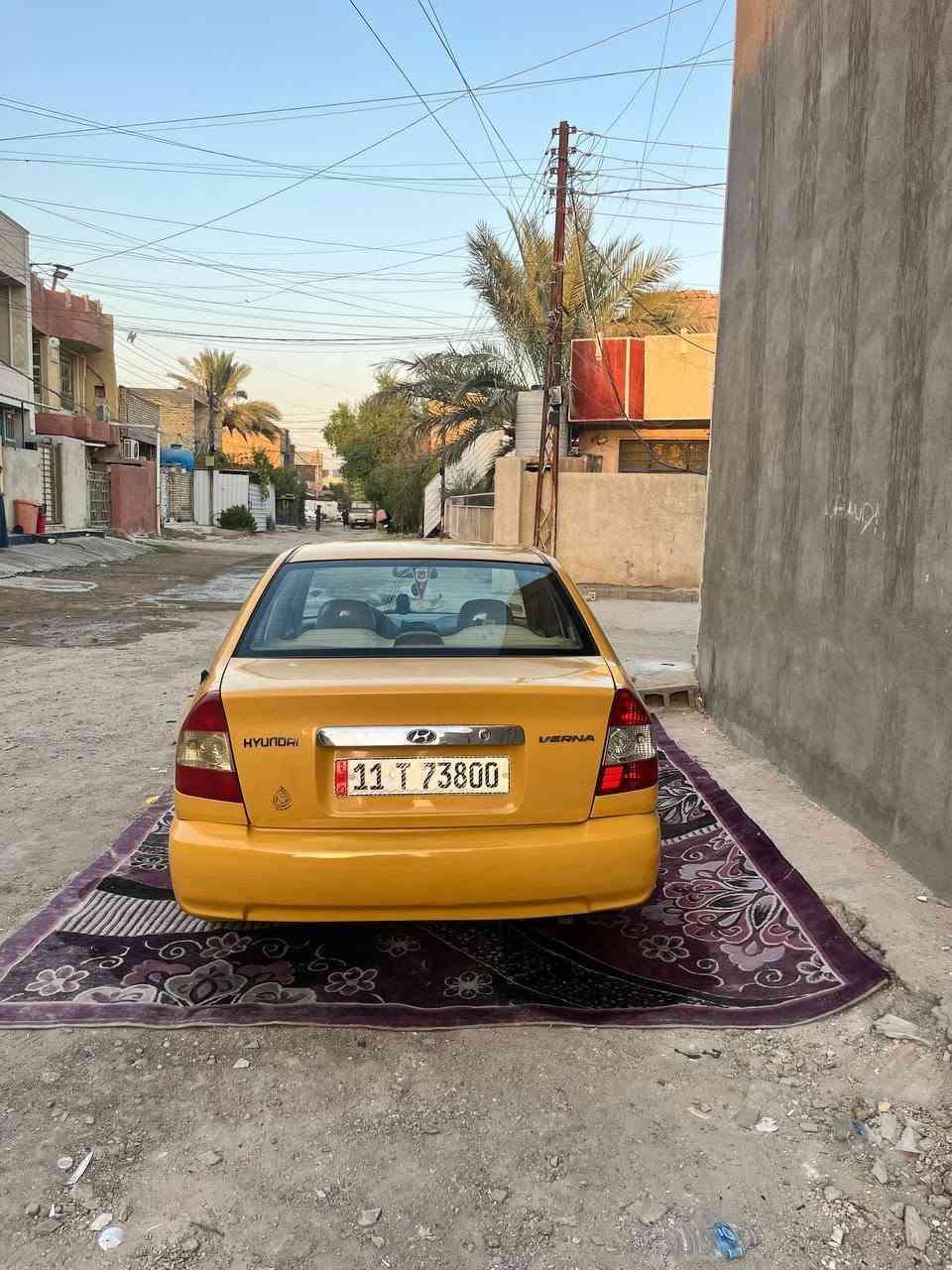 السلام عليكم ورحمة الله ❤️
فيرنا 2014 ما معيودة بلادية كدامكم كاملة ماشااء الله 
صدر تبريد كلة تمام 👍🏻
تخم تاير جديد  +دوشمة مابيهة نواقص ملاحضة السيارة مو الي اني مكلف يعني اتصل على رقم واتساب ***********
الرصيد ‏‪***********‬‏ السعر 65  وبيها مجال بسيط
