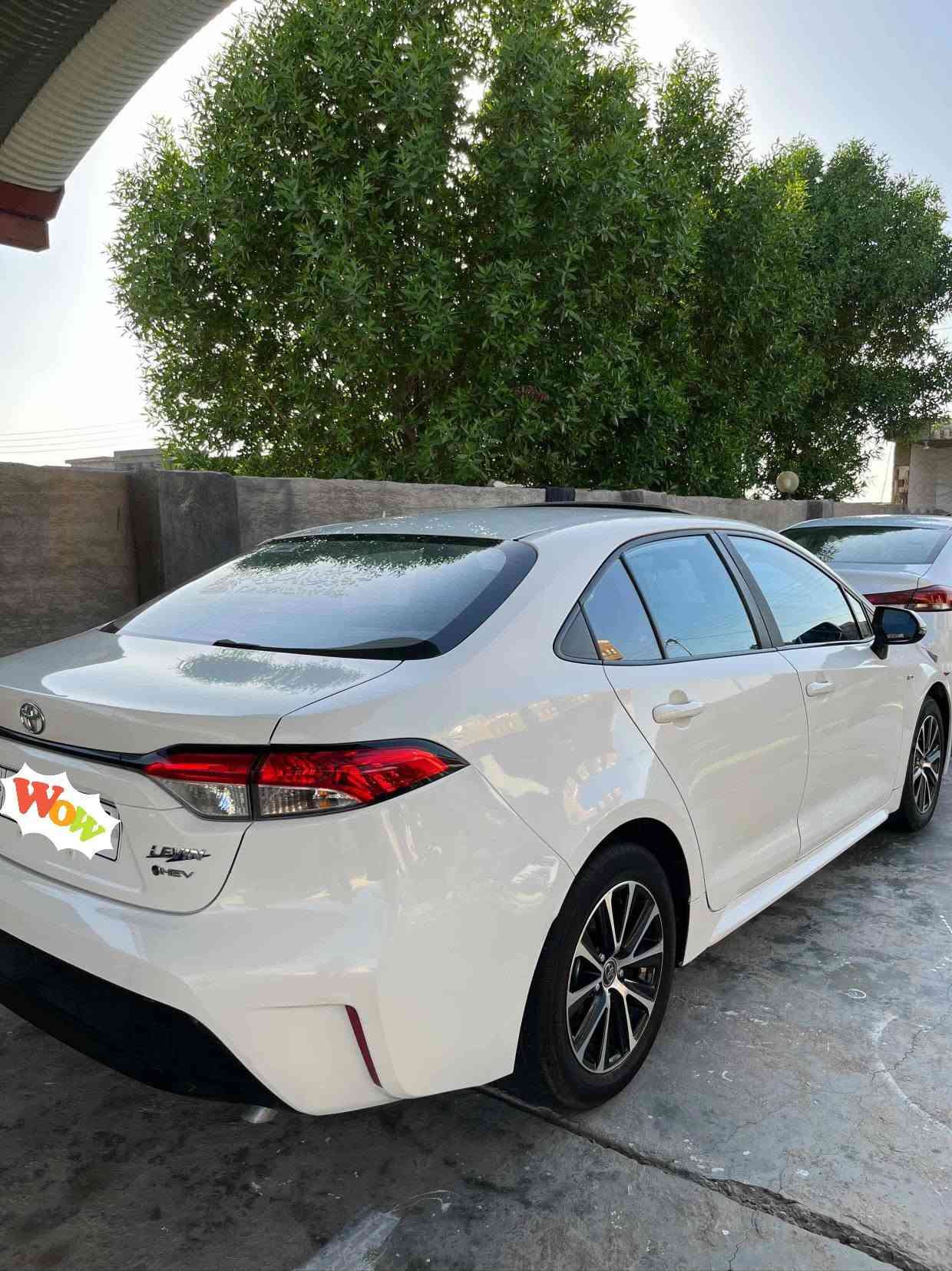 كورلا 2025هايبرد بيه ضمان سنتين مال (شركه الحلو) ماشيه مكفوله كفاله عامه حتى من الشخط والرصعه ماشيه 28 حقيقي فول مواصفات سياره جديده عل وضع الشركه كاعيات وكتلوكات الشركه بعدهن مامفتوحات رقم بغداد الجديد باسمي هزه سنويه جديده السعر 158 وبيه مجال مكان السياره الانبار الكرمه ***********

نص مكتوب في الصور:
- Wow
