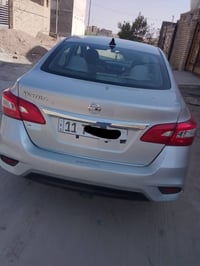 نيسان سنترا امريكي للبيع فول مواصفات حادثه جاملغ خلفي وباب كلير فقط ال...