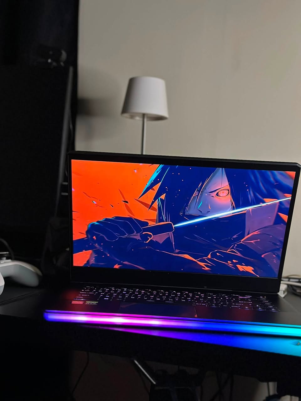 Msi raider 12UGS
I7 12700H
3070ti / نسخة ١٥٠واط اعلى نسخة واعلى فئة 
Ram 16 ddr 5 4800
M.2 1t 
شاشة 2k / 165 h
الحاسبة قوية كلش ونسختها تختلف اعلى فئة بالmsi 
السعر ( مليون و 300) 
مكاني اعضمية سبع ابكار ***********

