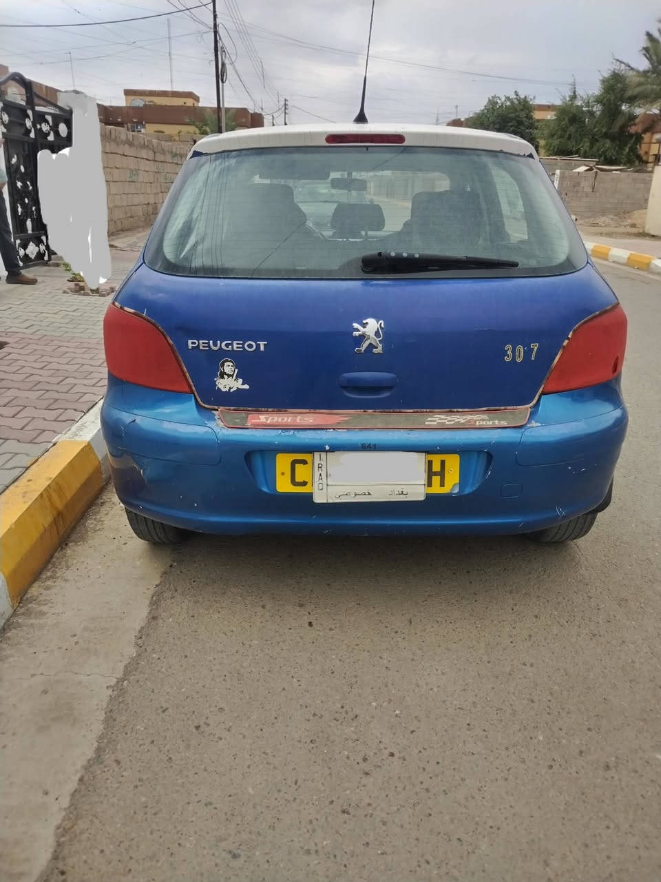 بيجو 307 • ٢٠٠٥ • رقم بغداد