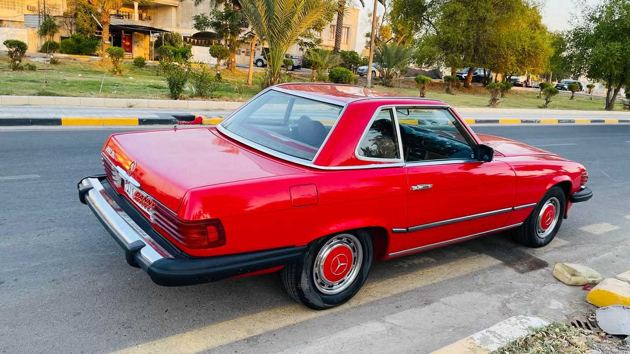 للبيع مارسيدس sl
موديل1982
محرك 8 سلندر380
 كير اوتوماتك
السيارة جديدة جداً مابيها اي نقص 
كشف قمارة حديد وقمارك جلد 
السعر 139$
مكاني بغداد الكرخ
رقم بغداد انكليزي وهزة جديدة
للاستفسار الاتصال صاحب السيارة
***********
