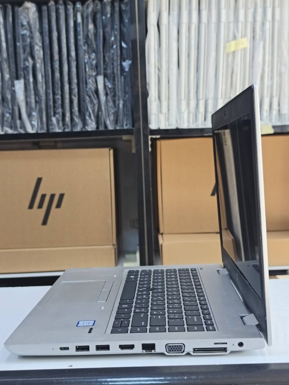 Hp ProBook 640 G5 🔴🔴
المعالج Cor i5 الجيل الثامن
الرام 8 كيكا DDR4 
الهارد 256 كيكا SSD 
حجم الشاشة 14.1
ضمان 10 ايام استبدال في حال وجود مشكلة
متوفر توصيل لكافة المحافظات 
السعر 245 الف شامل التوصيل 
للتواصل و الطلب خاص او واتساب 
***********
