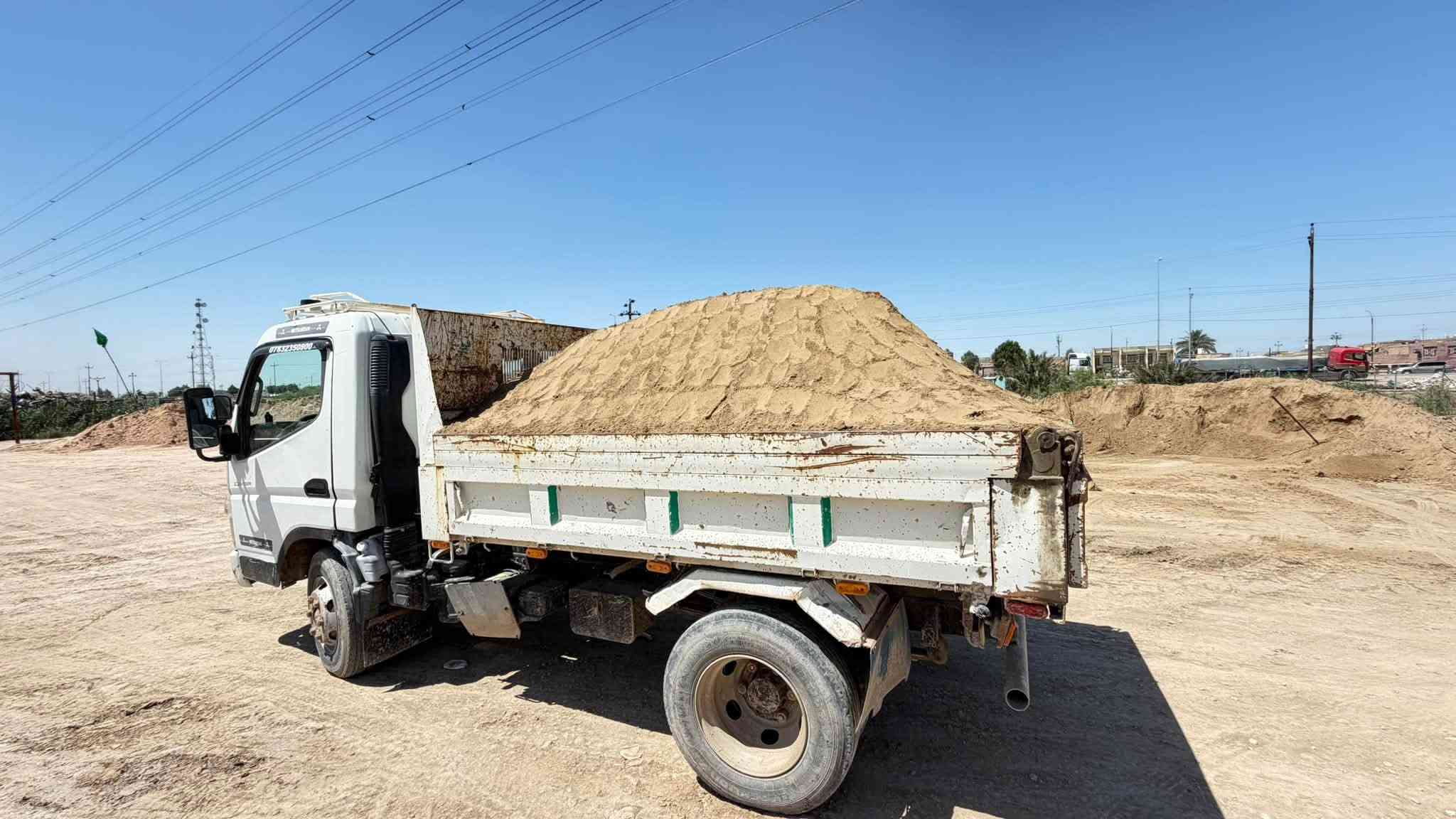 مواد بناء • السكله • رمل