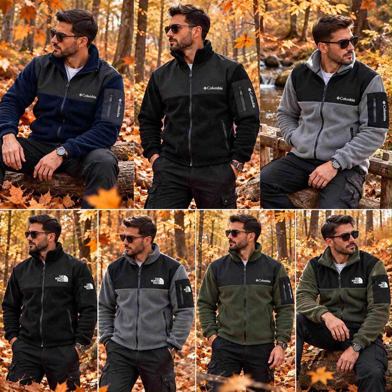 كولومبيا • جاكيت بولار • مقاسات S-XXL