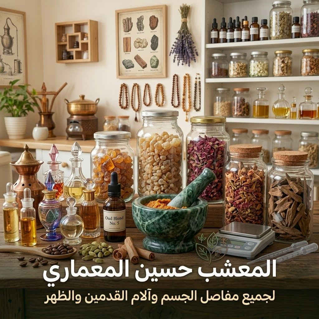 المعشب حسين • أعشاب علاجية • آلام المفاصل