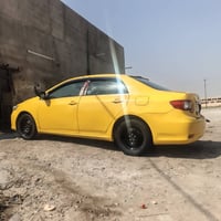 سيارة كورلا موديل 2009 ضربتها بل هلال مال الجاملغ الخلفي سيارة مابيها ...
