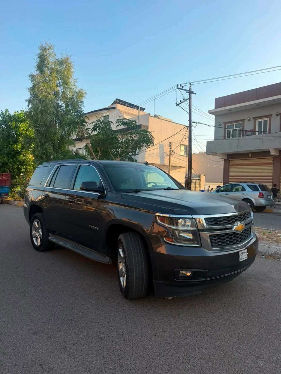 تاهو 2015
موصفات LT
داخل رصاصي واسود 
كشنات جلد 
كشنات تدفه 
فور ويل 
قاصه 
دخول جديدي 
كتاب ظباط 
حادثة.
دوسات مصبوغ الجماليه فقط 
وجاملخ السكن المامي ربع صبغ بدون دواخل بدون اير باك 
السعر 260$
***********
***********
