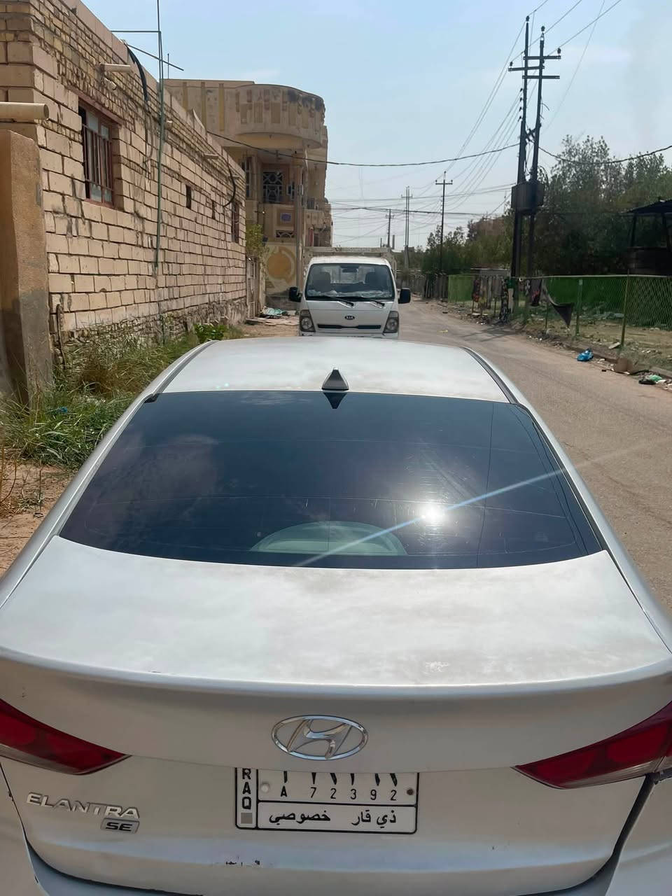 Elntra موديل 17 
بيها ضربه جنطه وجاملغ الخلفي فقط راجعات بارد 
مكينه 2000 دوش مابيها إჂ̤ قطعه تبديل
 معله كازكت 
مكاني ناصريه مركز 
سعر 105$ 
شراي اتصل وبيك خير وتدلل
***********
@إشارة
