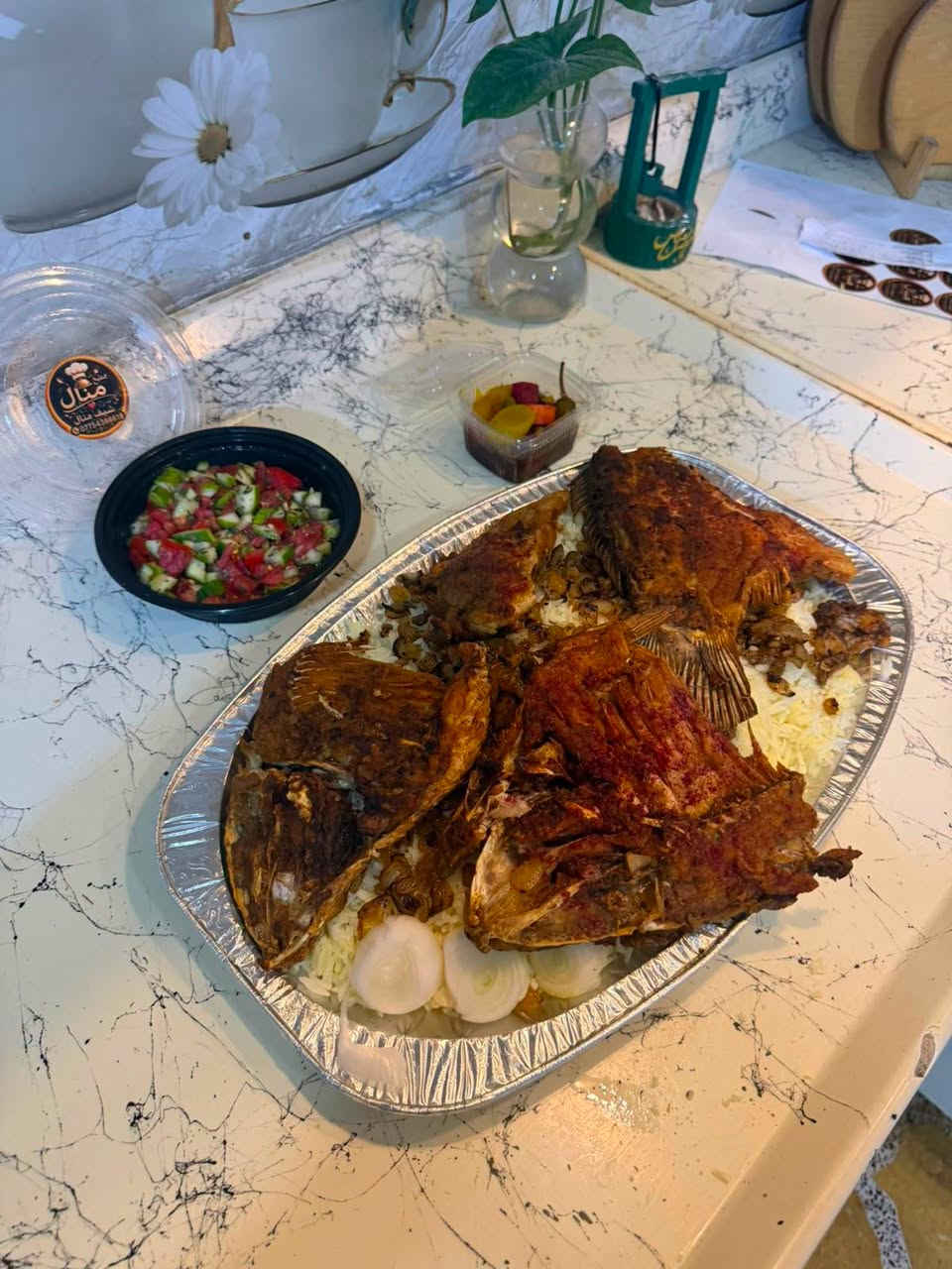 مطبق سمك كيلو • توصيل • شيف منال