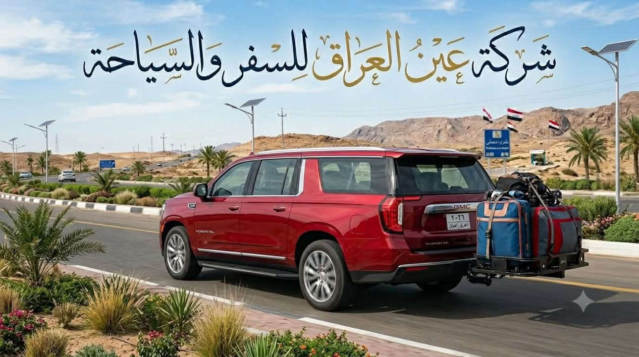 عين العراق للنقل المسافرين ✈️
🚗نقل آ من ومريح للمسافرين
📮توصيل سريع وآمن للبريد

🚘✨أفضل خدمة نقل بين المحافظات 🚘✨
رحلاتنا تشمل 📍
📍بغداد
📍البصرة
📍الموصل
📍أربيل
📍دهوك
📍السليمانية 
🛣️خدماتنا: 
•رحلاتنا يومية (ذهاب وإياب)
•من الباب إلى الباب
•راحة تامة أثناء الرحلة 
•التزام كامل بالمواعيد
سيارات حديثة تتوفر فيها كل وسائل الراحة 
رحلاتنا مستمرة يومياً وعلى مدار 24ساعة
متوفر جولات سياحية مصايف (أربيل -دهوك-السليمانية)
وايضاً يوجد نقل من مطار(بغداد-أربيل-السليمانية)لباب بيتك والعكس . 
رحلات لجميع المنافذ الحدودية (تركيا -إيران-عمان-سوريا-سعودية)
للحجز والاستفسار يرجى مراسلتنا على الرقم الآتي:
 +964 780 925 8519 /ابو شهم 🩶
*********** كابتن علي 🧑‍✈️ 
+964 771 849 4977 ابو براهيم 
علماً جميع الارقام متوفر بيهة واتساب 
خدمة متاحة على مدار 24 ساعة عبر الماسنجر
