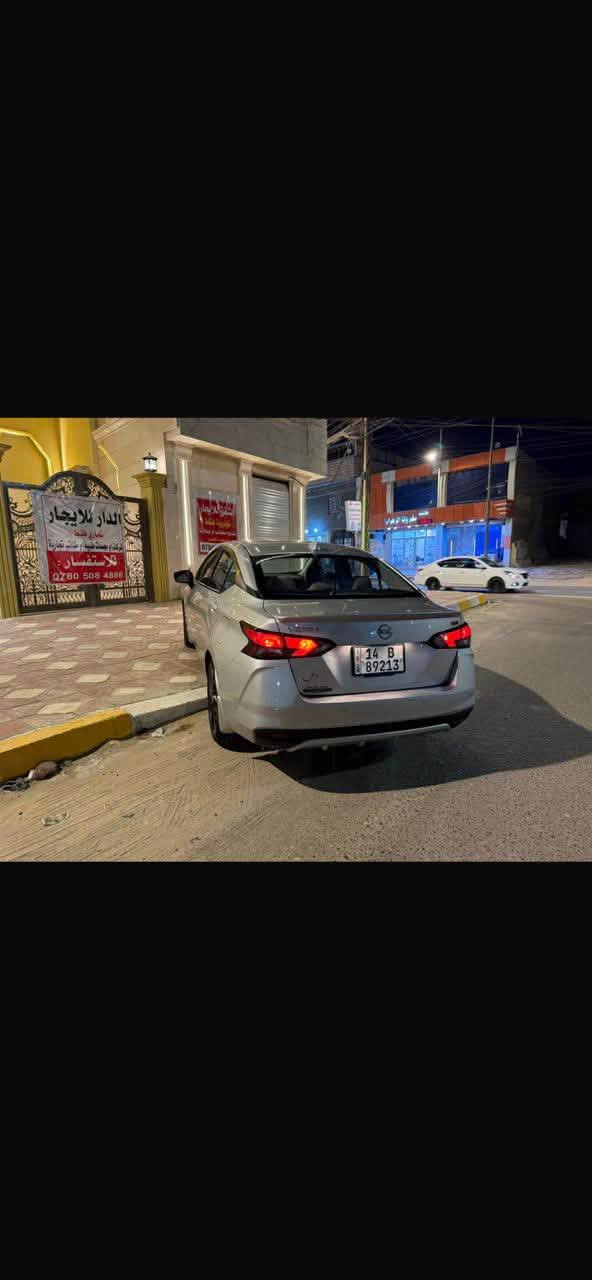 نيسان فيرسا 2024
ماشيه 45 الف ميل
سياره نضيفه وحلوه
كير ومكينه كفاله
وارد امريكي حادثها قطعتين 
جاملغ وبنيد راجعات نفسهن
مكانها البصره
*********** 
متواجد واتساب
