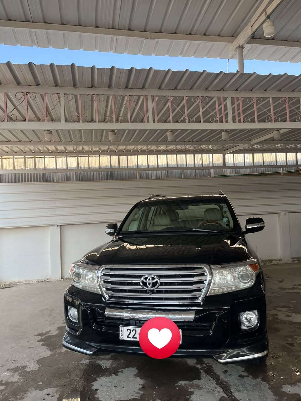 لاندكروزر VXR • محرك 5.7 • رقم اربيل