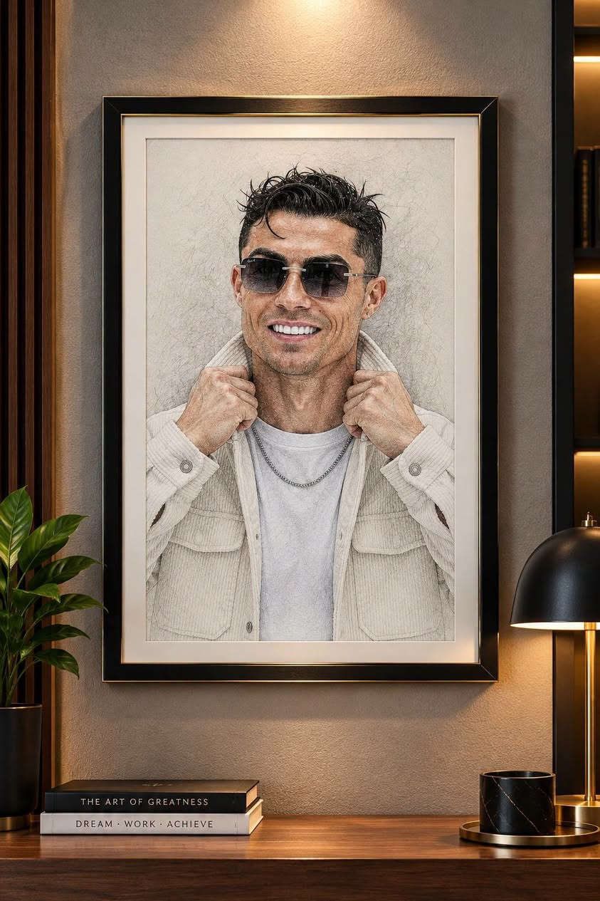 كرستيانو رولاندو • قياس A4 • توصيل سامراء