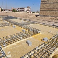 البصرة • نجارة القوالب • تسليح وصب كونكريت