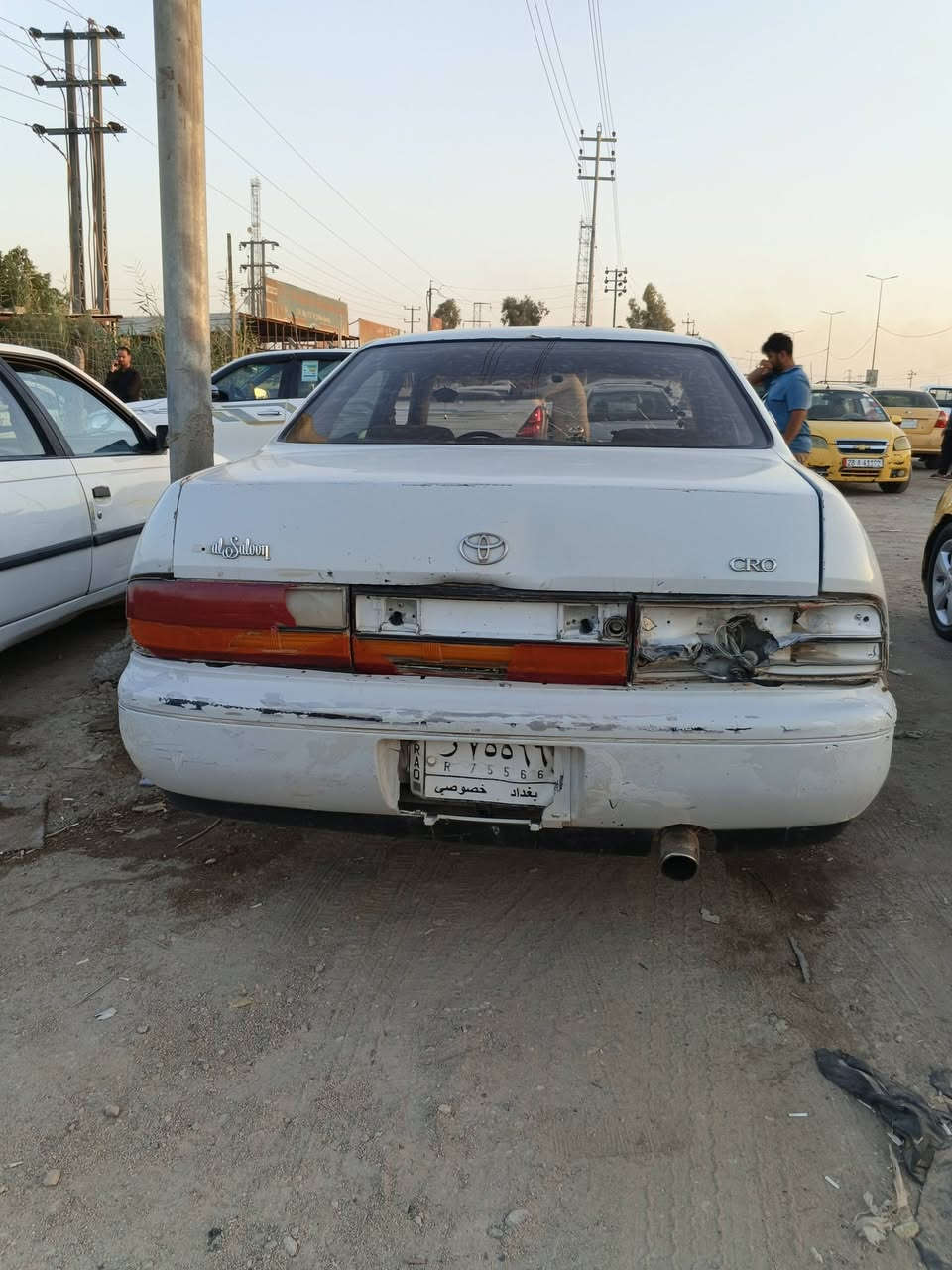السلام عليكم بطه موديل 93كير وكينه وحداديه 80%100جاهزه كهربائية كله شغله حلوة كشره كدام عينك رقم بغداد ألماني للبيع بيه كصه بس تحويل مباشر تخم تاير باتري جديد ترايك وين ميعجبك للبيع السعر 30وبيه مجال مكاني بابل التصال عله رقم ***********
