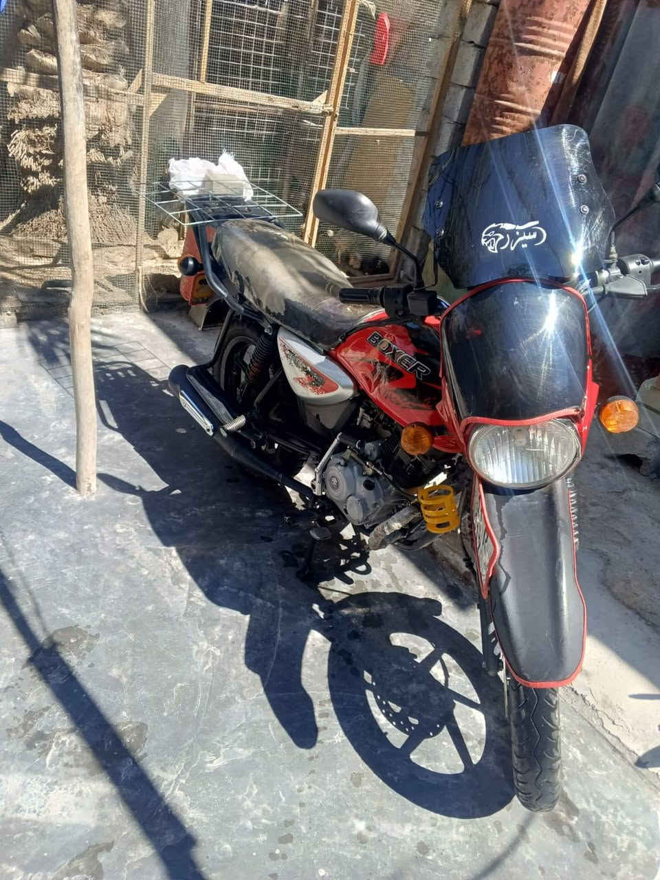 متاح كفاله عامه دراجه جديده بوكسر 22 جبلي تحويل ثاني يوم محرك مكفول مرقمه دراجه مجنبزه جديده ومال جني مكاني ديالى بعقوبه السوك السعر((مليونين و250)) دراجه جديده وسعر غير قابل لتفاوض ***********
