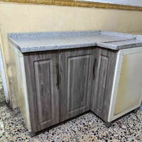 كاونتر ٣ قطع مفصول  الخارج mdf والداخل المنيوم يرادلهه تعديلات لليطات ...