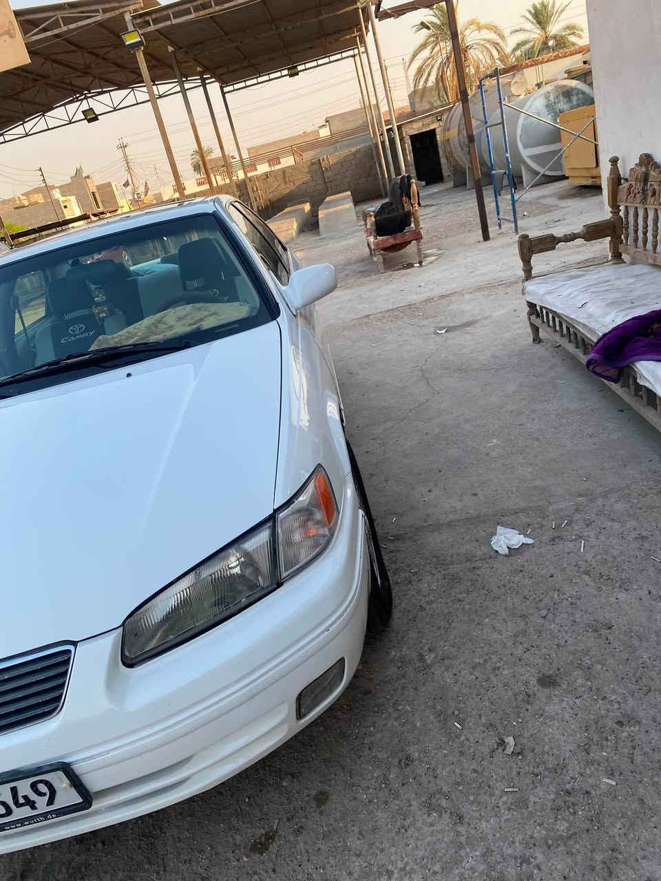 سلام عليكم
من رخصت الادمن المحترم 
كامري موديل 98
مواصفات/
فتحة سقف 
تبريد ثلج❄️🧊
محرك ٣٠٠٠ (٦سلندر)
تخم تاير 
بعد بيهه هواي مواصفات 
للاستفسار اتصل على رقم 
((((((***********)))))
