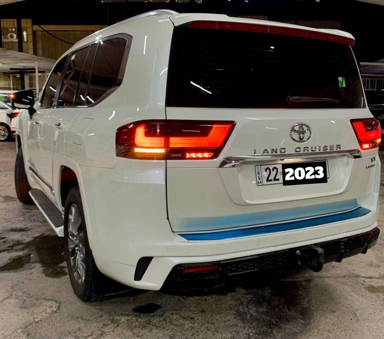 لاندكروز VX
2023
ساس كفالة عامة 
ماشية 55000km
باج تضليل شمالي 
تحويل ثاني يوم 
للأستفسار 
***********
