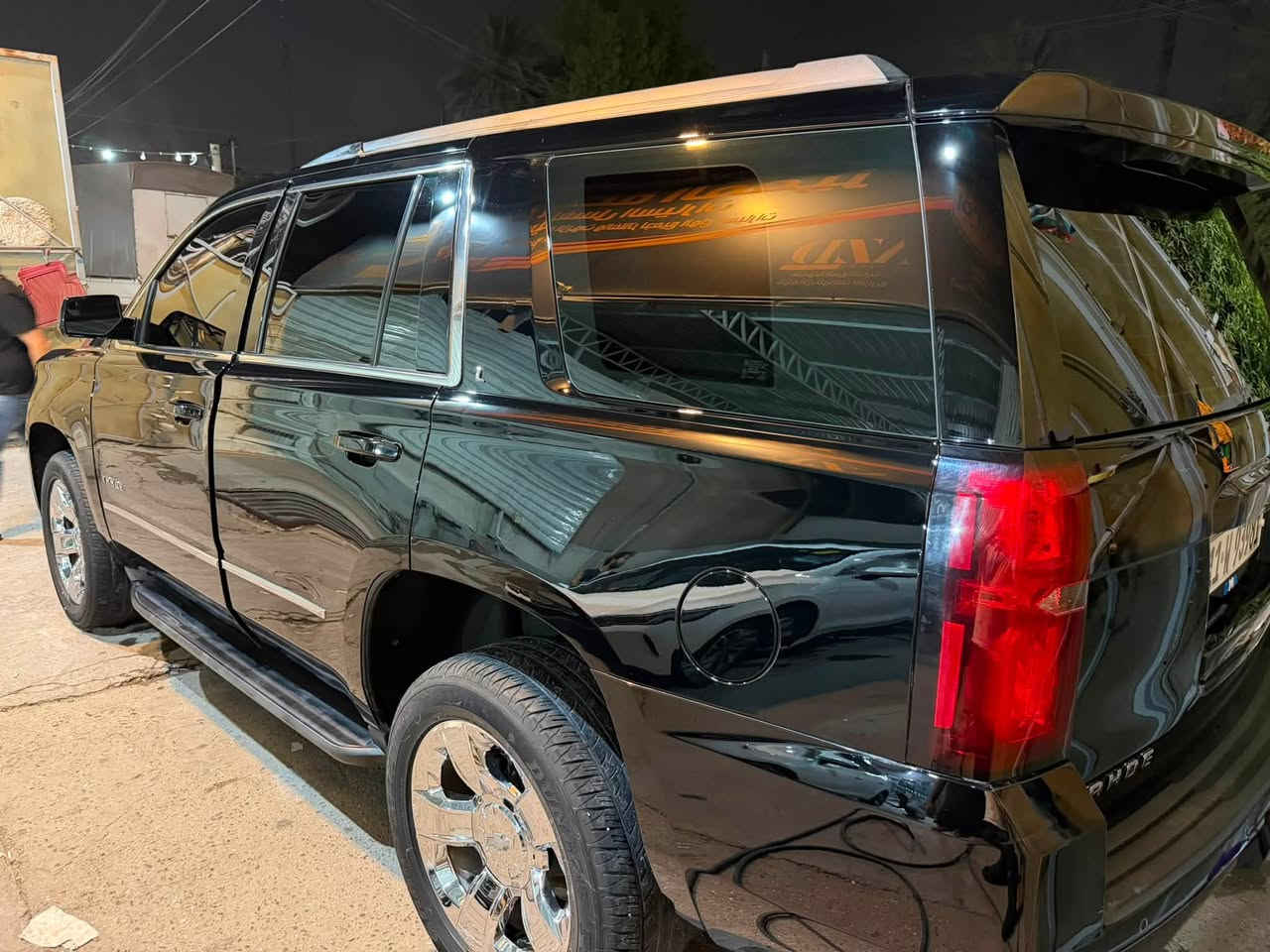 السلام عليكم 
تاهو خليجيه موديل ٢٠١٧
فئة ال LT1
فول مواصفات ماعدا البصمة
سونارها مرفق بالصور 
ماشيه ١٢٨٠٠٠كم 
مغلفة PPF
جاهزه 
مكاني بغداد 
سعرها ٣٢٥٠٠$ 
***********

