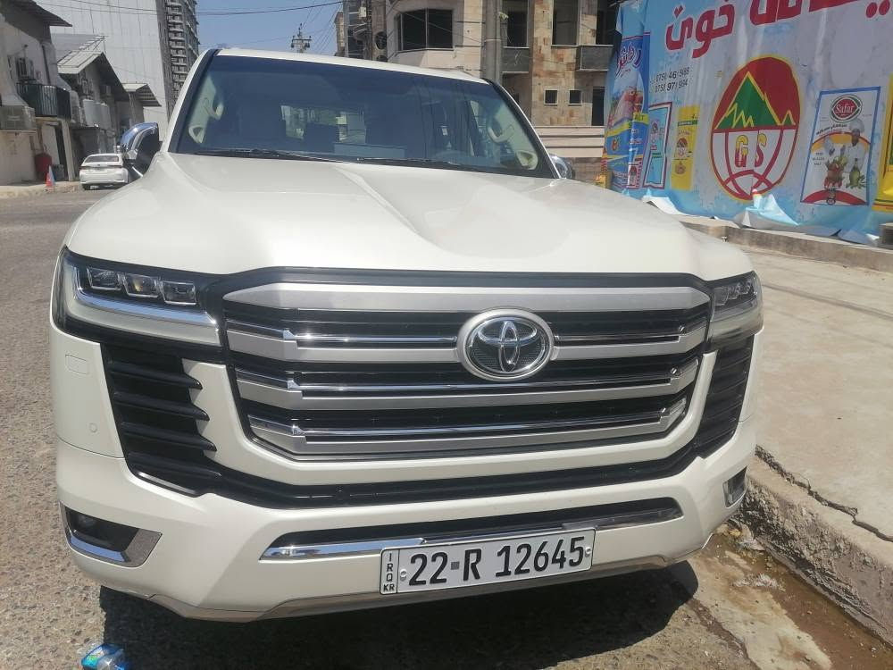 لاندكروزةر موديل 22  خليجي شركه تويوتا عراق .. جيهان   مواصفات vx بلس  ..  سيارة جديده جدا  مكفوله كفاله عامه من كل شي .. صبغ و بارد  ....للااستفسار *********** واتساب .. مكان ارببل..
/////.....مواصفات ..../////
محرك 4000 تنفس طبيعي
فتحة
تبريد بيانو
كشنات تبريد وتدفىه  
كشنات خزن 
مقاعد وراى كهرباىيه
سماعات جي بي ال
رادارات
 جنطة كهرباىيه
لايتات ليد 
ليد نهاري
وايرليس جارج
دفلوك
3 انضمه قياده
دبل اكسل .. ثقيل و خفيف
زراك أربيل, العراق
