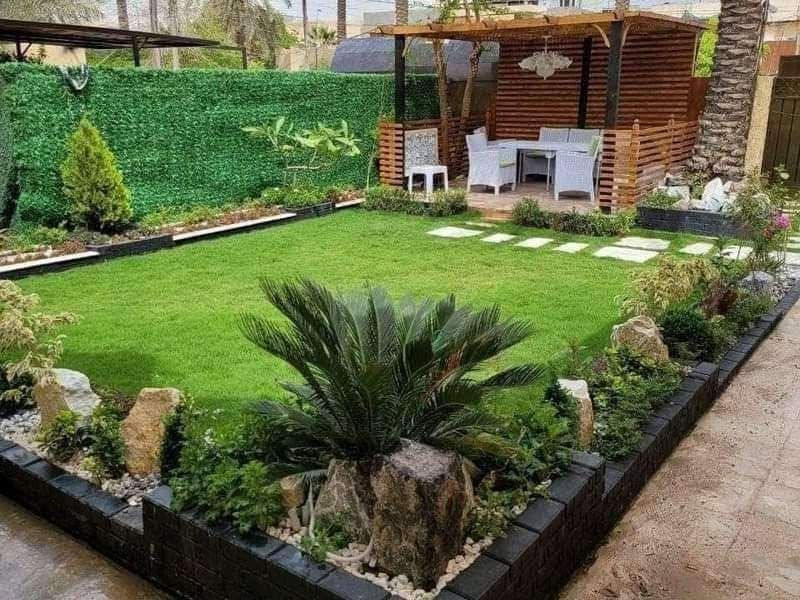 عمل الحدايق والمسابح***********
