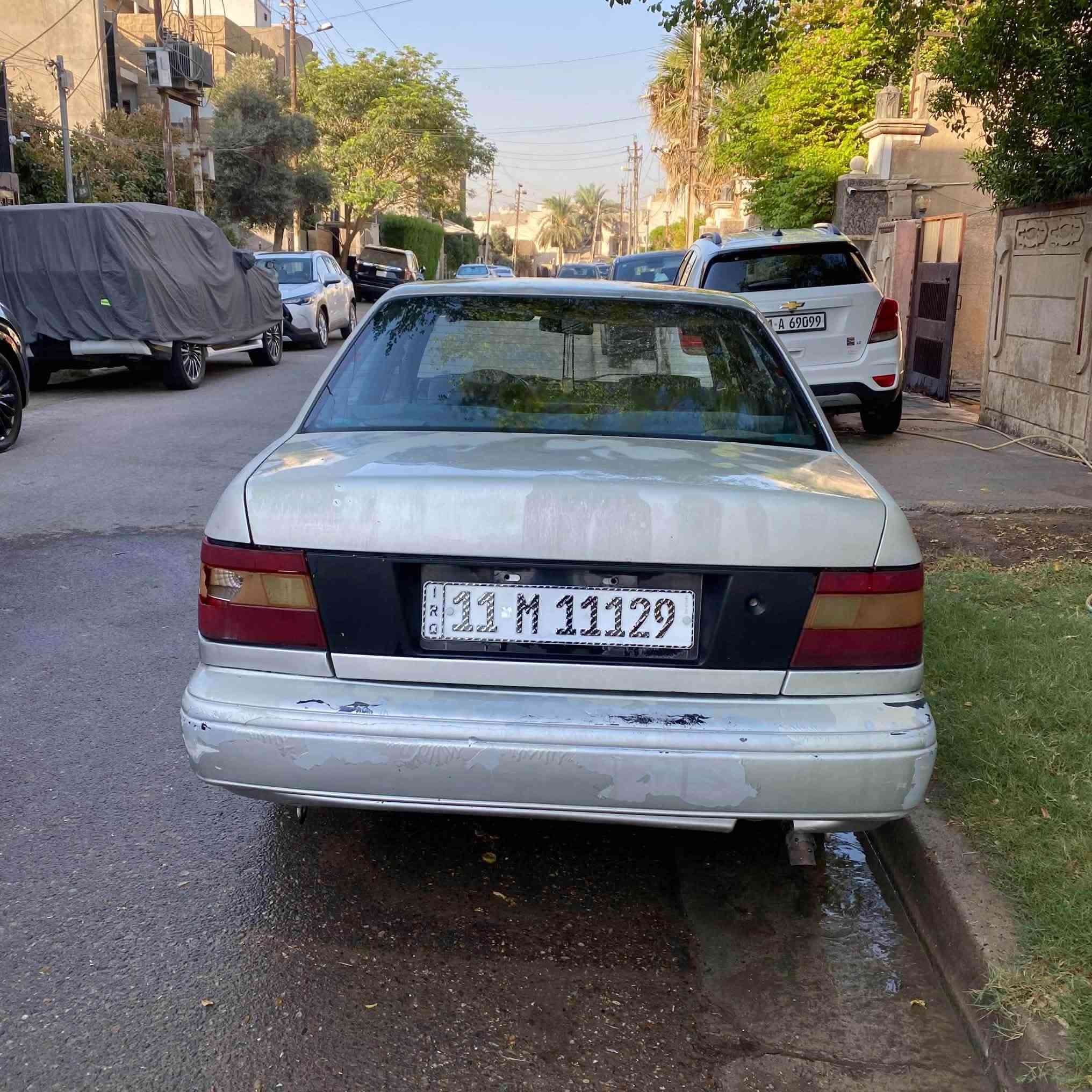 سيارة هونداي اكسل موديل 1993 جاهزه كير وكينه وتايرات وباتري وداخلهه حلو ونظيف وتشتغل حاليا مال روحه جيه اتفيد ورقم مميز للي ايحب ارقام مميزه وبلاديه ( رقم مميز ) بغداد / البلديات سعر 45 ورقه قابل للتفاوض اتصل ( *********** ) والتسهيل من الله .

