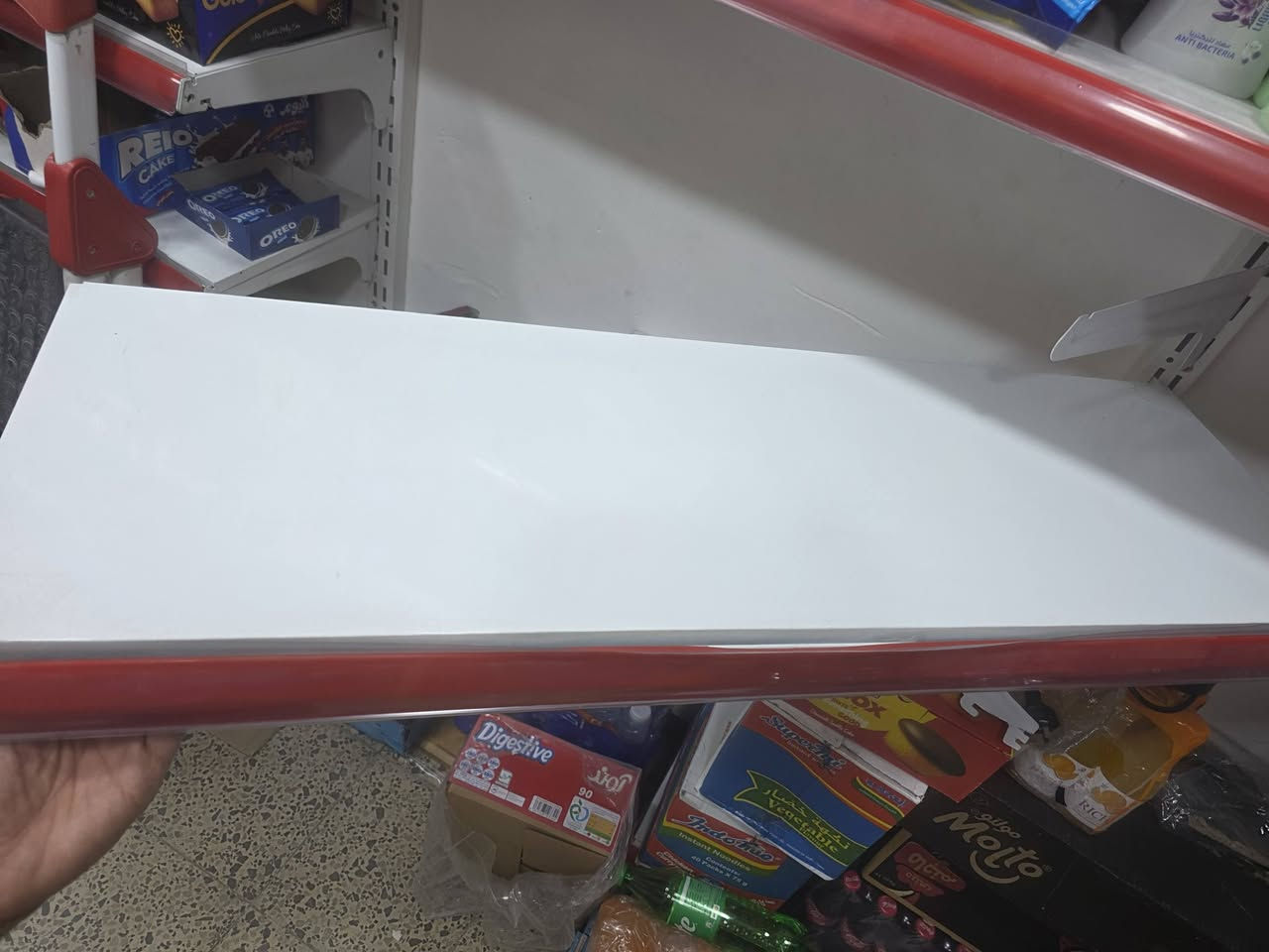 رفوف تركيه ثقيل العدد 38 رف مع الحمالات  قياس 100×30
السعر 300 وبيها مجال
بغداد  نفق الشرطه 
***********
