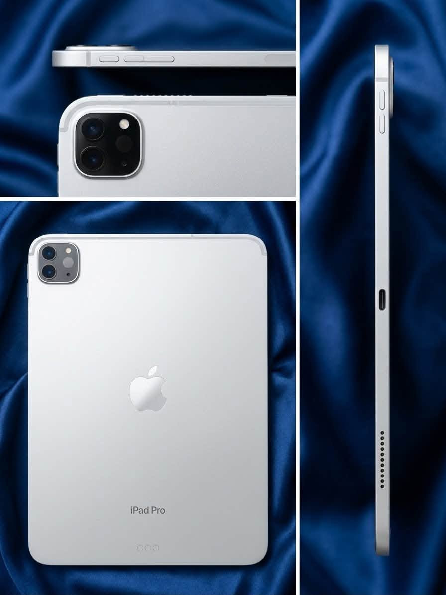 📱 للبيع: أيباد برو M4 (iPad Pro M4) 💎
✨ حالة الجهاز: نظيف 100%، الشاصي زيرو وخالي من أي خدش نهائياً.
🔋 نسبة البطارية: 93% 
🎨 اللون: سيلفر (Silver)
📦 الملحقات الكاملة 
🔹 العلبة (الكرتونة) 
🔌 الشاحن الأصلي غير مستخدم نهائياً  (الرأس + الكابل) 
محوله او توصاله اصليه غير مستخدمه بيها اربع مداخل
🛡️ كفر آيباد أصلي ماخذه 25 الف 
❄️ فريز (مبرد) آيباد جديد كذلك غير مستخدم
🔒 السعر: 1,100,000 دينار (مليون و100 ألف) مجاله حك الكروه فقط
📲 للتواصل والاستفسار: خاص او واتساب ***********
العنوان بغداد شارع فلسطين تاخذه من بيتي 🏠
