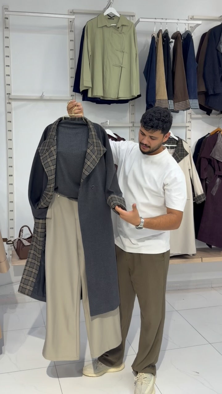 ترانشكوت • جوخ ناعم • مقاسات ٣٨-٤٤