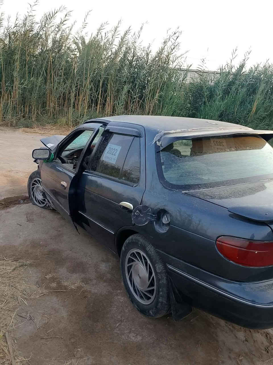 كيا سيفيه ٩٣ • حادث صور • قضاء الزبيديه