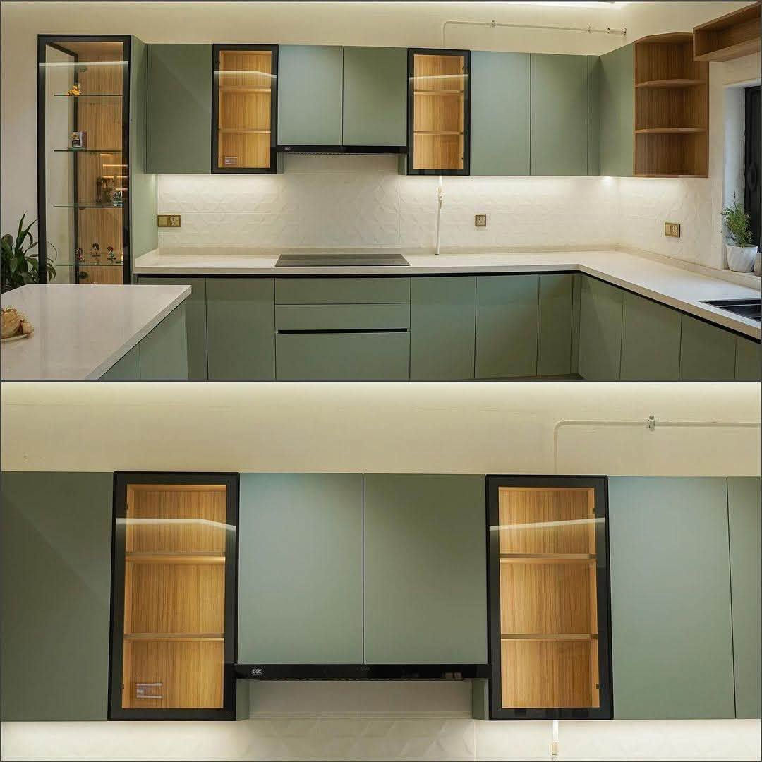 عمل مطابخ وديكورات بجوده عاليه وتصميم مريح وعصري عنوانا هو الجوده وثقه الزبون✅✅
***********
