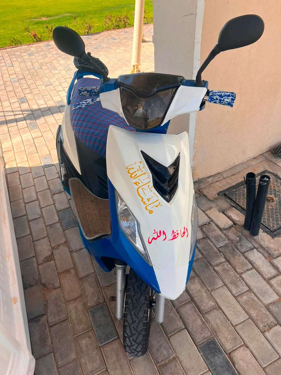 السلام عليكم ماطور هاوجي للبيع نضافه خير من الله السعر 500 الف بي مجال حك الجيه مكان الخمسه كيلو  الاستفسار الاتصال على الرقم ***********
