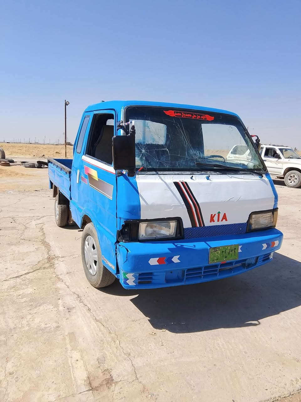 السلام عليكم
للبيع كيا بنگو. موديل 94 رقم نينوى اخضر بيه سنوية

ومكاتبة محرك كير اكسل شرط +سدر جديد مشط استيرن جديد راديتا وباتري جديد سيارةاصولية رقم شاصي وبليتة

مكفولة سرقة وعشائر 

السعر 28. ورقة وبيها مجال     

للاستفسار الاتصال ***********. مكان السيارة موصل ربيعة
