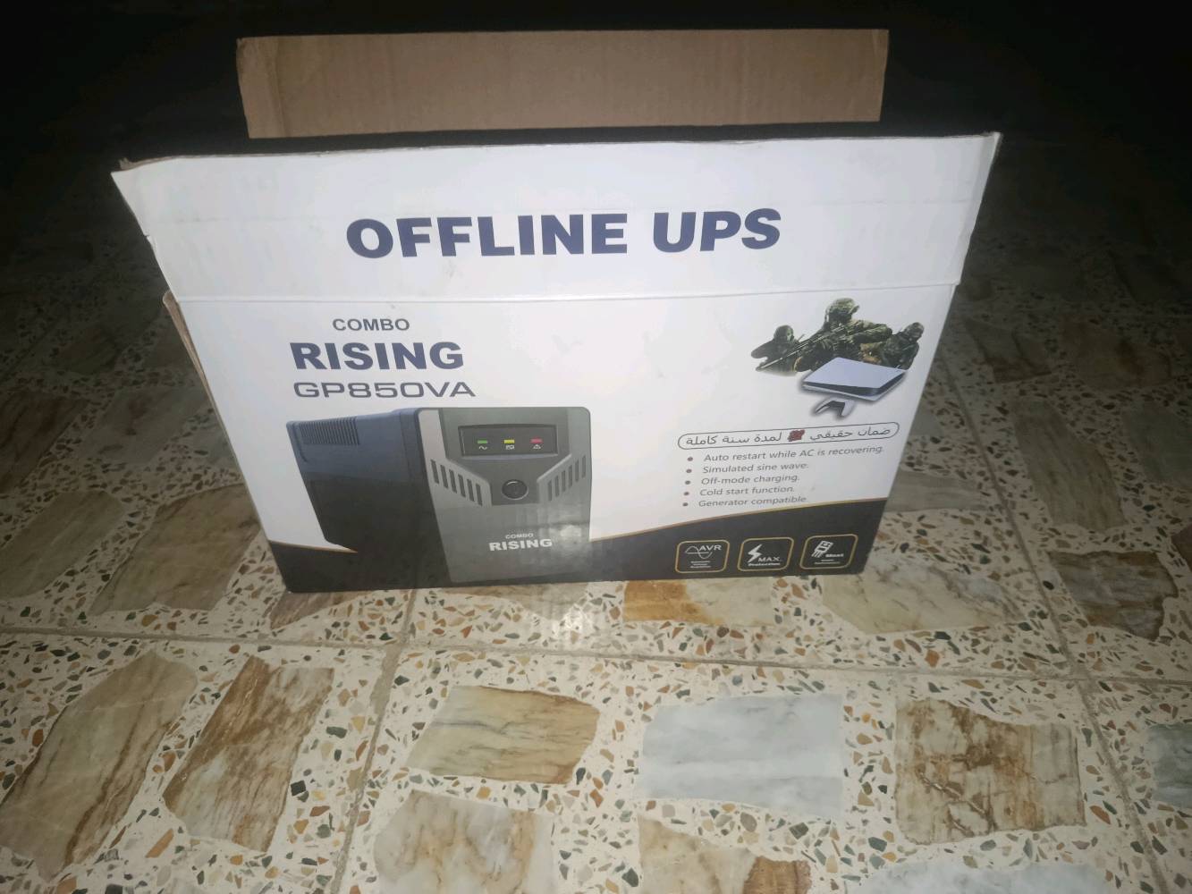 UPS يو بي اس اوفلاين
السعر 30 الف مكاني بغداد
***********