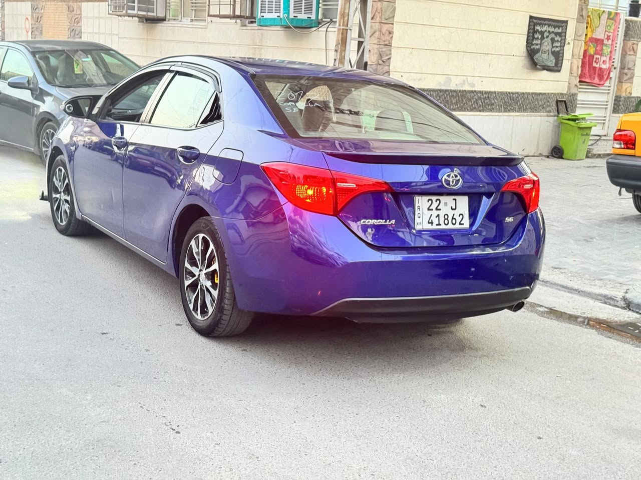 كورلا 2017 se رقم اربيل بسمي هزه سنويه جدد بدون صبغ بدون تبديل بدون ارباك بيها بارد فقط ماشيه 100 الف ميل كشنات جلد  بجم لد ويل كب 4 دسك شفتات بالستيرن 
مكاني بغداد الشعب ***********
السعر 118 بيع او مروس
