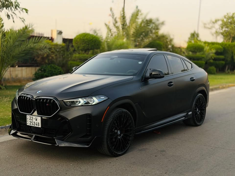 السلام عليكم 
Bmw X6 M 2025 
فوووول مواصفات فئة M بكج 
معروفه مواصفاتها 
بانوراما 
ناضور ليلي 
تدفئة وتبريد كشنات 
تدفئة ستيرن / تدفئة كشنات خلفيه 
رادارات وحساسات بكل مكان 
اوتو بارك 
داخل لد متغير الوان 
مختومه سياره بكل مكان شعار M 
وبعد بيها هواي مواصفات …… 

مغلفه بلكامل ppf Matt ضمان 10 سنوات 

ماشية 40 الف 
كلين تايتل بدون صبغ بدون حادث 
رقم اربيل باسمي تحويل ثاني يوم وباج تضليل بسياره 85‎‎%‎

السعر 700 ورقه وبيها مجال كلش بسيط 

مكاني بغداد الجادريه 

***********
