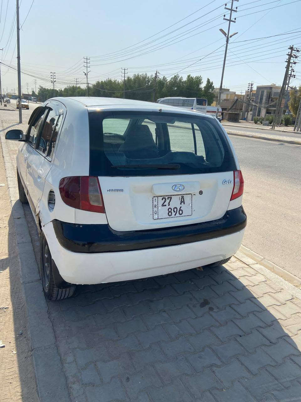 سلام عليكم ورحمة الله وبركاته
هونداي جيتيز للبيع 
الموديل: ٢٠٠٦
رقم :  دولي مميز 
نافذة: لغاية ٢٠٣١  باسمي 
مكينة: ١٦٠٠
تبريد: شغال 
السعر: ٥٢  مع المجال. 
السياره جاهزه استخدام شخصي 
مكان السياره: النجف 
***********
