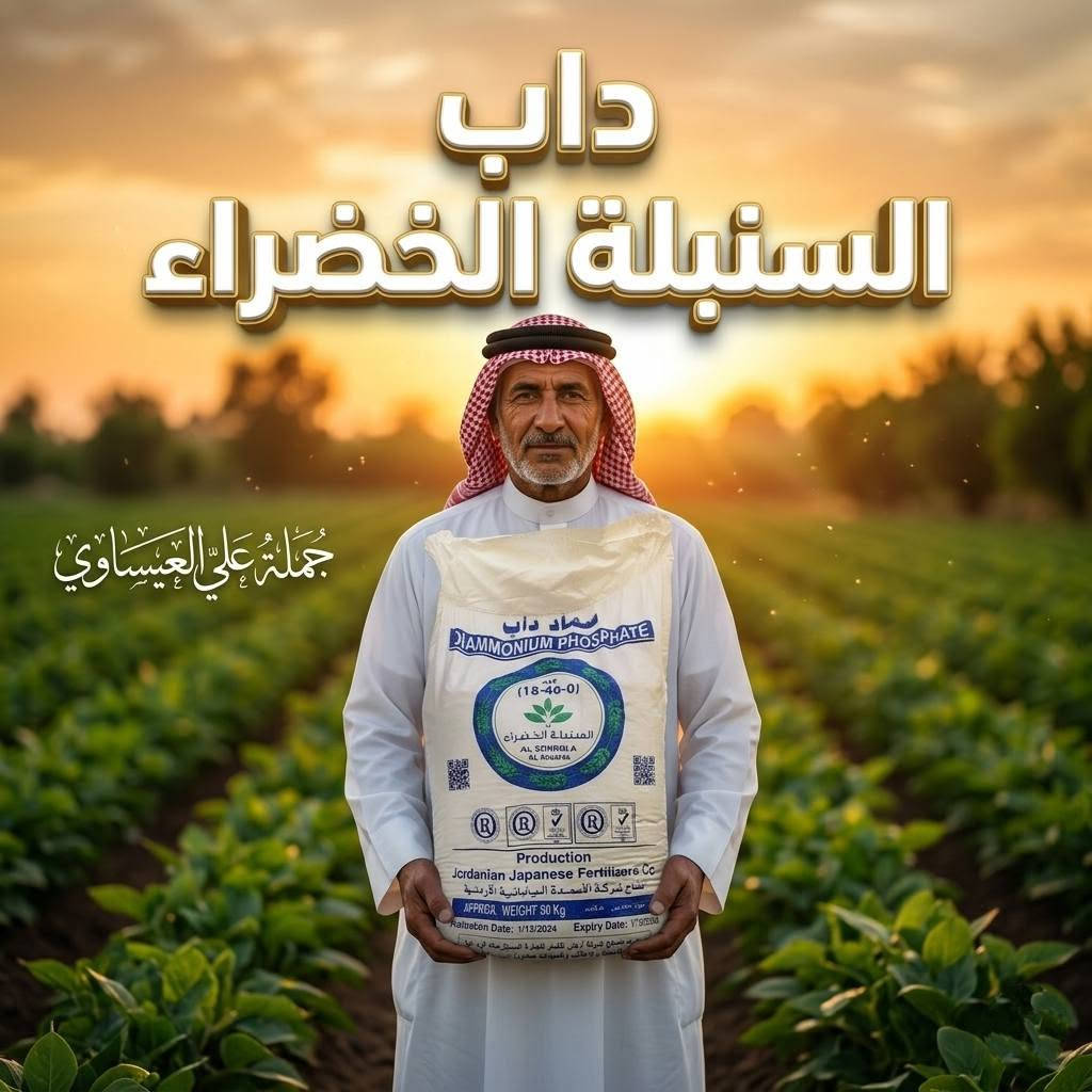 🚜 تم وصول سماد الداب السنبلة الخضراء الأردني 🇯🇴
🌾 علامة السنبلة الخضراء ✅ إنتاج الشركة الأردنية اليابانية للأسمدة ✅ متوفر بكميات كبيرة ✅ أسعار مناسبة مع تخفيضات خاصة للفلاحين ✅ بيع بالجملة والمفرد ✅ سعر تنافسي 🚚 توصيل مجاني

⭐ مميزات سماد الداب (18-46-0): 🌱 يحتوي على 18% نتروجين و46% فوسفور. 🌾 يحفز نمو الجذور ويقوي النبات في المراحل الأولى. 🌿 يساعد على سرعة الإنبات وقوة البذور. 🌼 يزيد من التزهير والعقد ويحسن جودة المحصول. 💧 سريع الذوبان وسهل الامتصاص. 🌳 مناسب لمختلف المحاصيل الزراعية والأشجار. ⚖️ وزن الكيس: 50 كغم.

📍 العنوان: بابل – الكفل – مقابل كراج بني مسلم

📞 للاستفسار والطلب: ***********
***********

#داب #السنبلة_الخضراء #DAP #توصيل_مجاني #أسعار_جملة #بابل #الكفل
