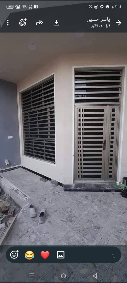 عمل ابواب وشبابيك درجه اولى نوع الحديد اسعار مناسبه 
حسب طلب رقم الهاتف ***********
