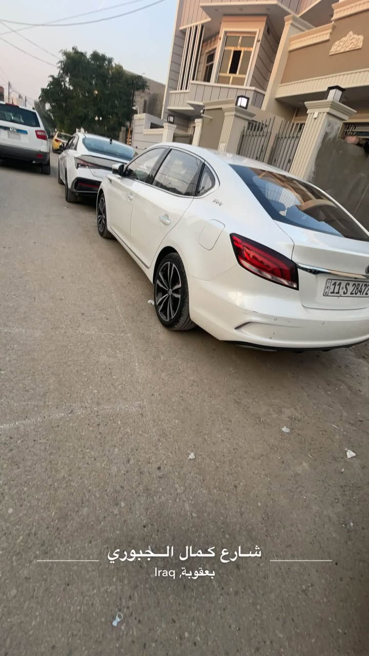 السلام وعليكم ام جي 6  موديل 2023للبيع
سياره بيها دوسه وبيها بارد ب قبق الصندوك ول باقي مكفول كفاله عامة كير ومحرك وتبريد كفاله وسياره ماشيه 51 كيلو متر مكانها بغداد السعر 120 وبيها مجال الرقم ***********

وسياره ب اسمي تحويل ثاني يوم

نص مكتوب في الصور:
- شارع كمال الجبوري
- بعقوبة, Iraq