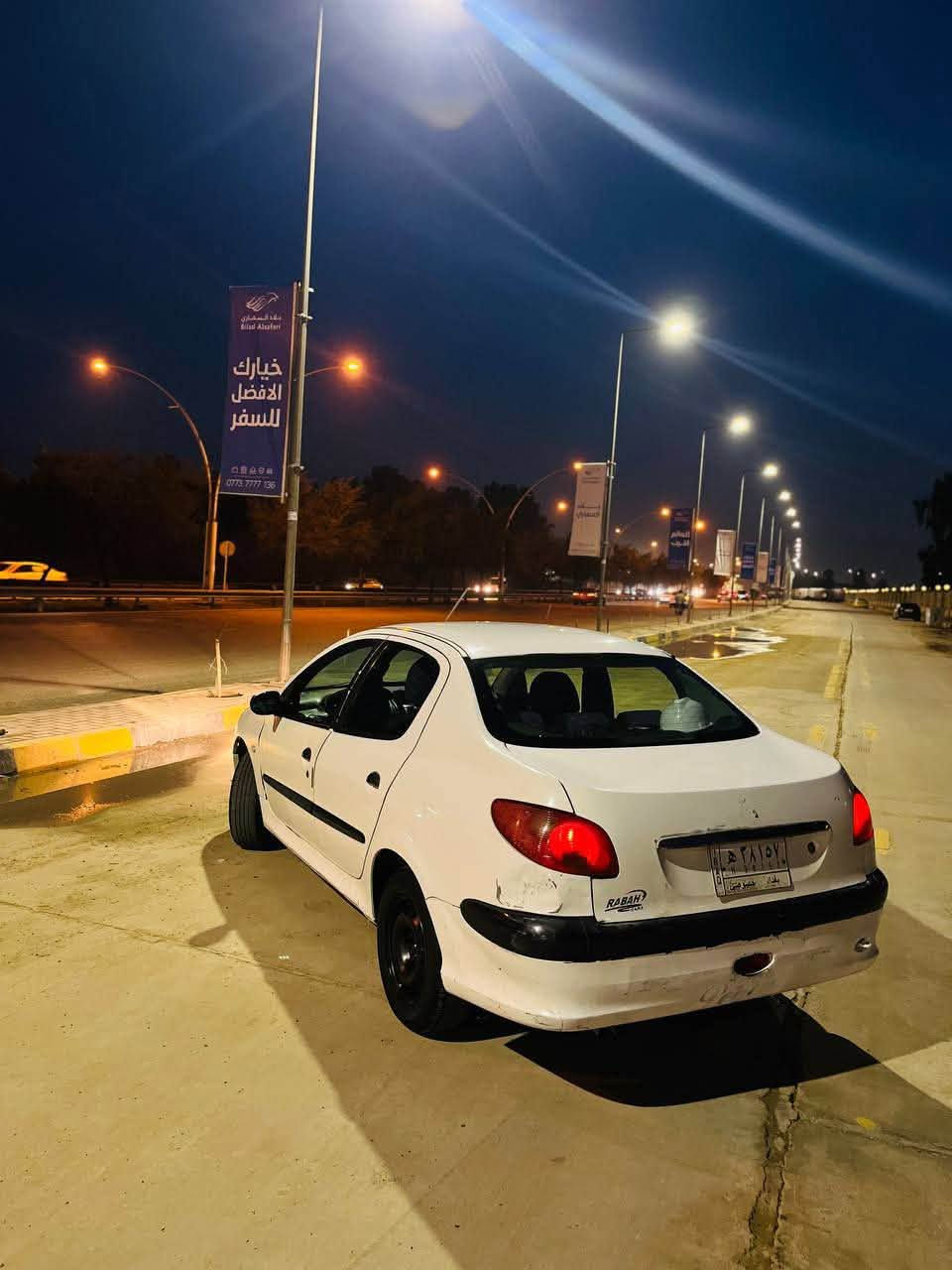 بيجو 206 موديل 2007 تبريد ثلج التوربين مال كير يحتاج تبديل لين بي صوط والبوند لون رصاصي بس هسه مغلفة بستيكر مكان السيارة موصل 
السعر 38 وبيها مجال 
للاستفسار ***********

