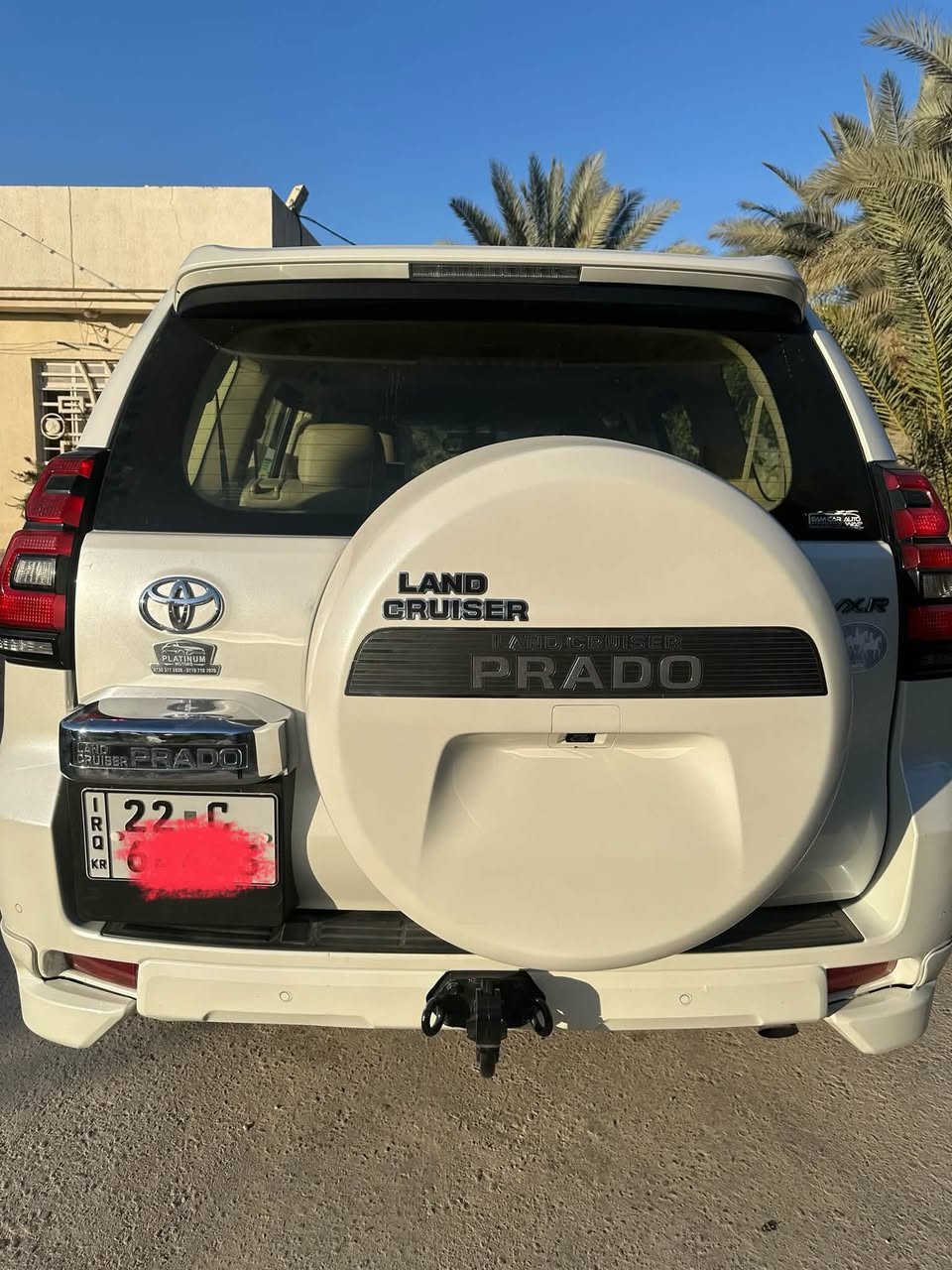 السلام عليكم
برادو VXR 2019
وكالة ساز

كفالة عامة من كلشي تجي تفحص سونار بيدك
ماشية 97,500
6 سلندر 4x4
المقاعد الامامية كهرباء
داخل جلد
فتحة سقف
حساسات وكاميرا خلفية
السعر 38,500 دولار

رقم أربيل 
مكان السيارة كربلاء 

‭***********‬
