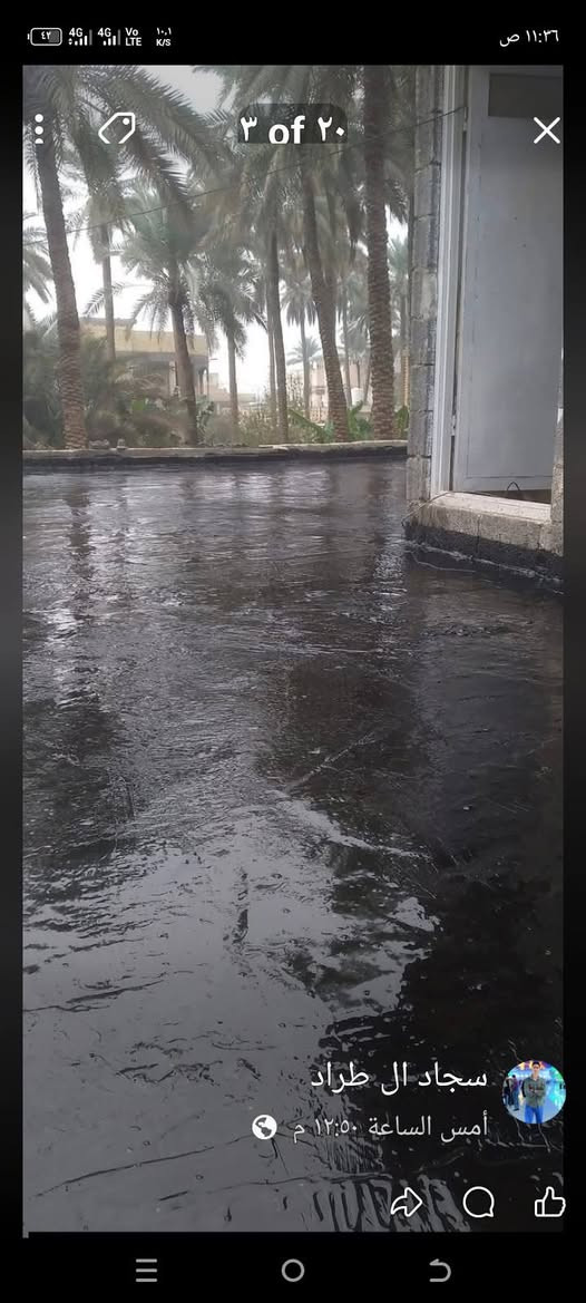 ( اللهم صلي على محمد وال محمد )
يتوفر گير نوعيه ممتازه وبأسعار مناسبة جداً مستعدون لتگيير كافه أنواع السطوح والبتلوات 🌧️
الاستفسار اكثر الاتصال على الارقام التالية ***********//
***********
